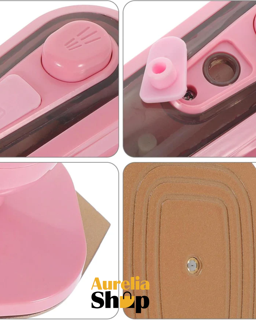 Mini Plancha Portátil Compacta